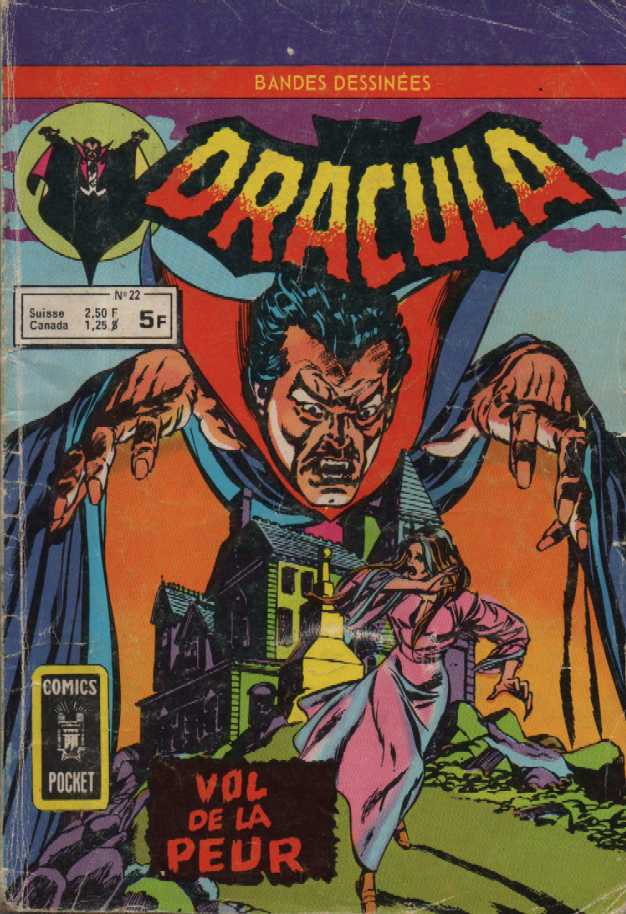 Scan de la Couverture Dracula n 22